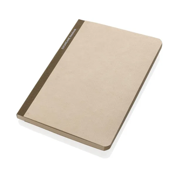  Stylo Sugarcane paper A5 Notebook - XD Collection brown 