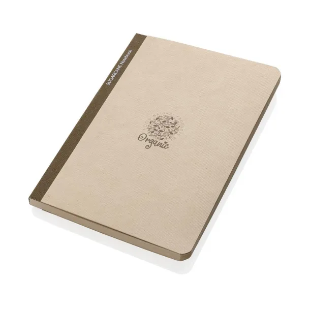  Stylo Sugarcane paper A5 Notebook - XD Collection brown 