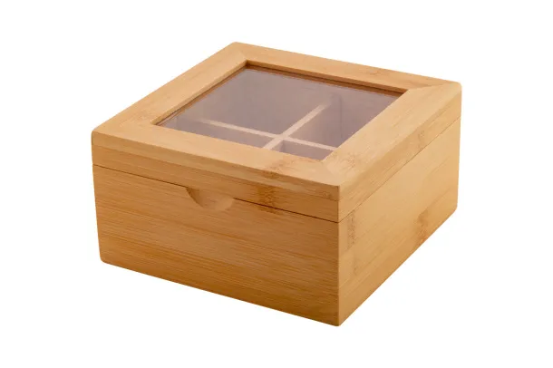 Bancha bamboo tea box Natural