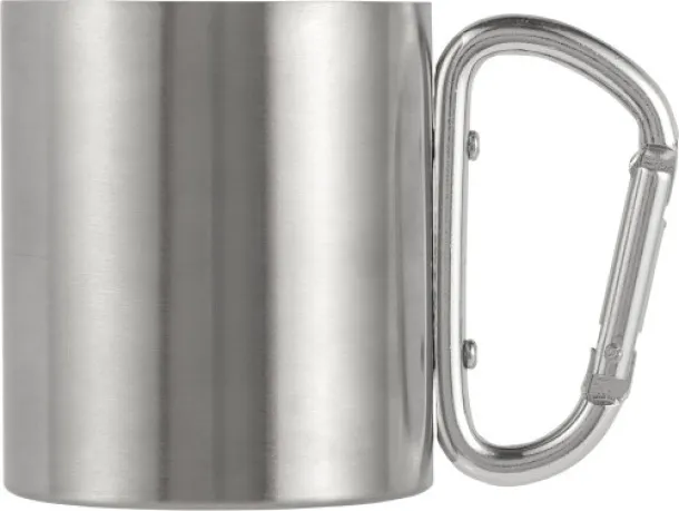  Stainless steel double walled mug Nella