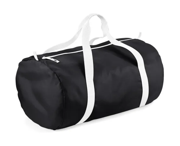  Packaway Barrel Bag - Bagbase Black Bijela