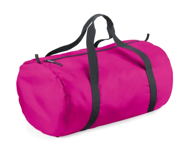  Packaway Barrel Bag - Bagbase Fuchsia