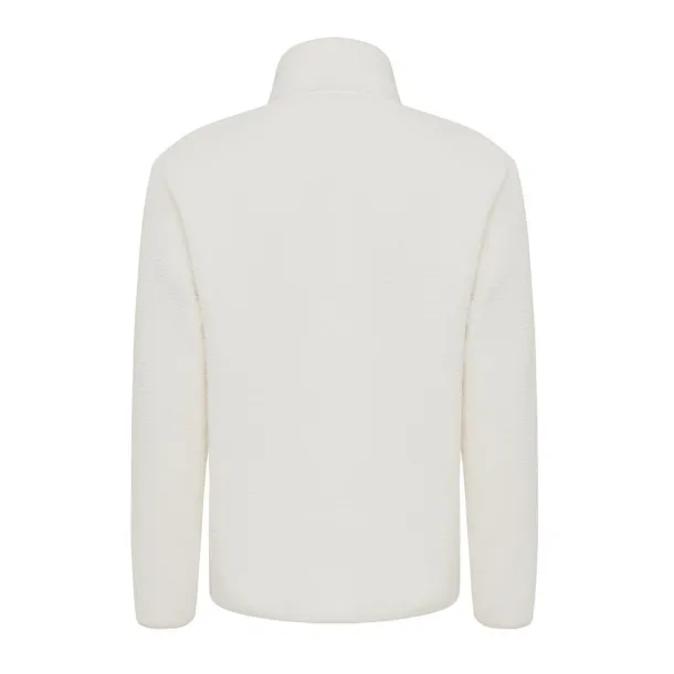  Iqoniq Diran recycled polyester pile fleece jacket - iqoniq white 