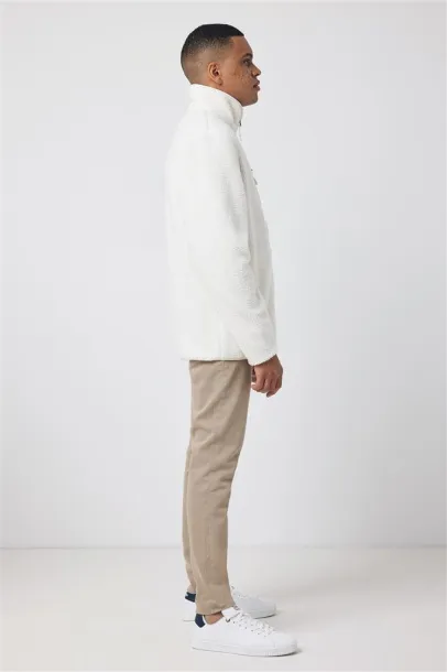  Iqoniq Diran recycled polyester pile fleece jacket - iqoniq Prirodna