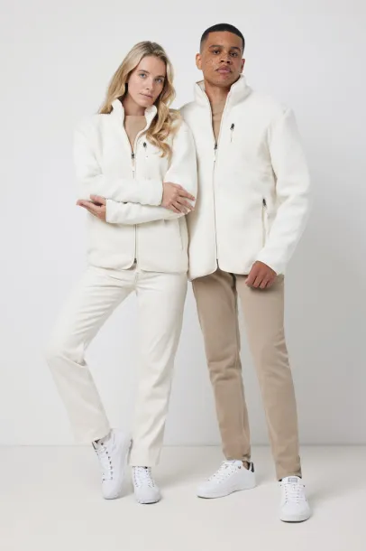 Iqoniq Diran recycled polyester pile fleece jacket - iqoniq Prirodna