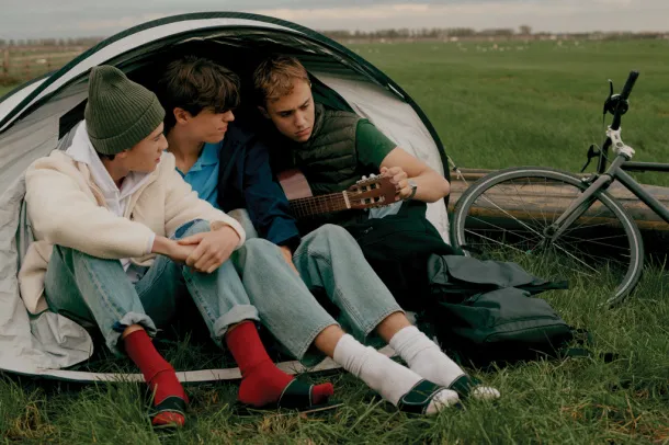  Iqoniq Diran recycled polyester pile fleece jacket - iqoniq Prirodna