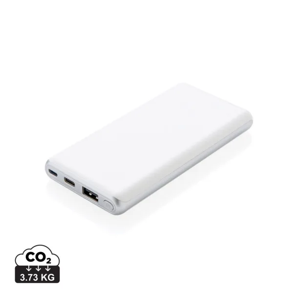  Ultra brza prijenosna baterija, 10 000 mAh - XD Collection Bijela