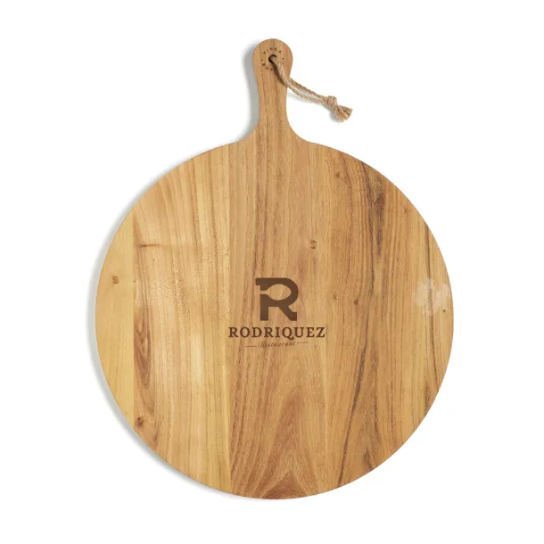  VINGA Buscot Round Serving Board - Vinga Brown 