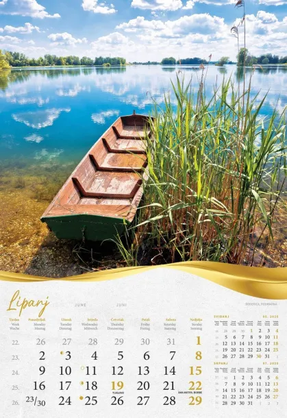  "BAJKOVITO ZAGORJE I MEĐIMURJE" color calendar Color