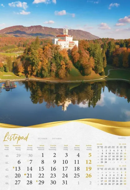  "BAJKOVITO ZAGORJE I MEĐIMURJE" color calendar Color