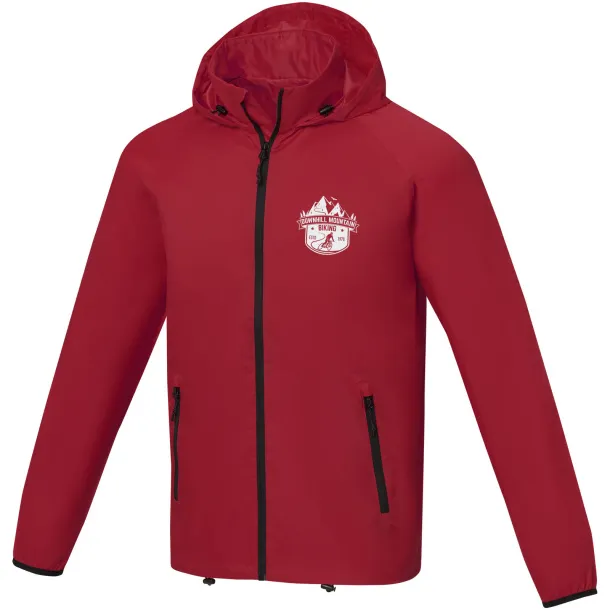 Dinlas men's lightweight jacket - Elevate Essentials Red