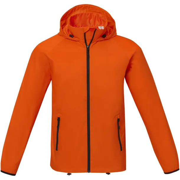 Dinlas men's lightweight jacket - Elevate Essentials Orange