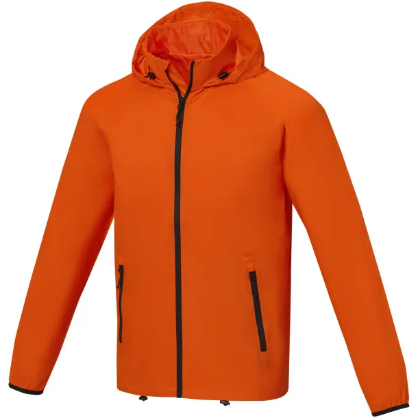 Dinlas men's lightweight jacket - Elevate Essentials Orange