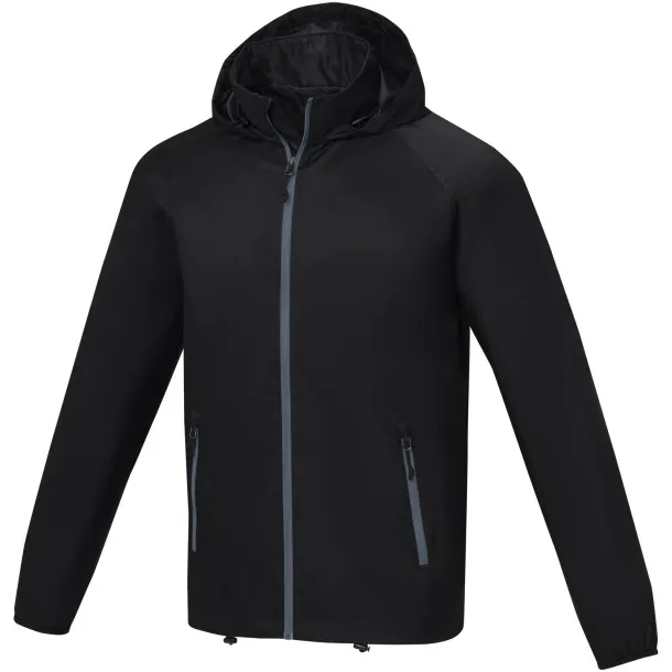 Dinlas men's lightweight jacket - Elevate Essentials Crna