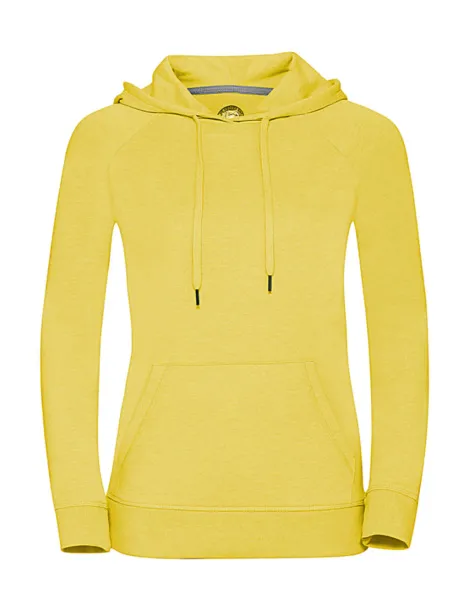  Ladies HD Hooded Sweat - Russell  Yellow Marl