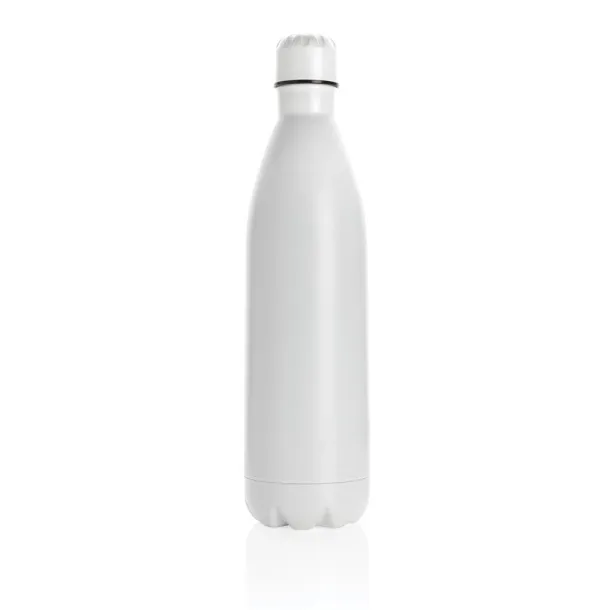  Solid color vacuum stainless steel bottle 1L - XD Collection White 