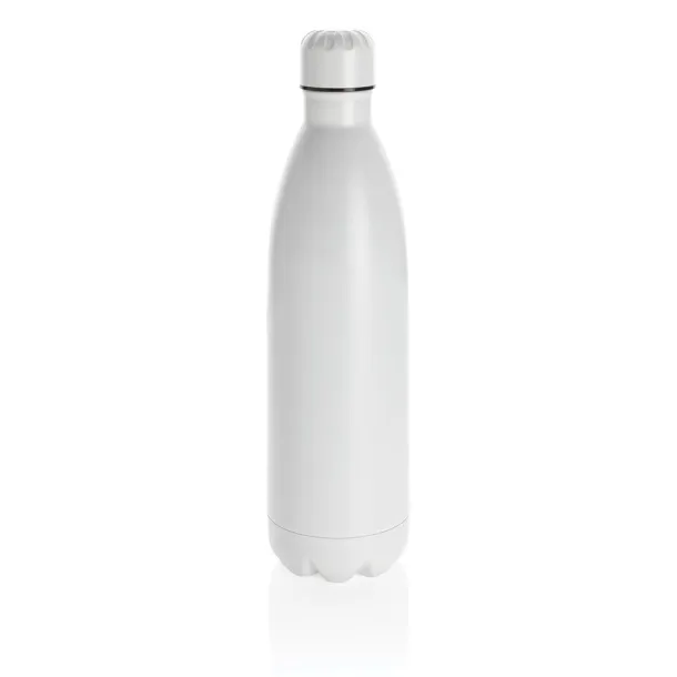  Solid color vacuum stainless steel bottle 1L - XD Collection White 