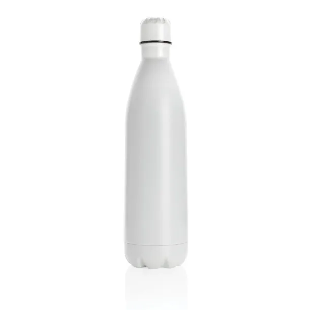  Solid color vacuum stainless steel bottle 1L - XD Collection White 