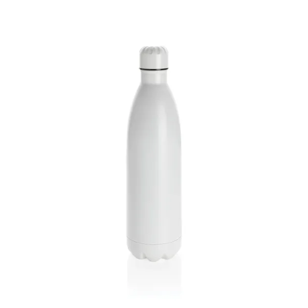  Solid color vacuum stainless steel bottle 1L - XD Collection White 