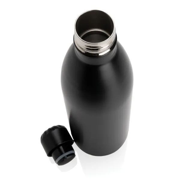  Solid color vacuum stainless steel bottle 1L - XD Collection Black 