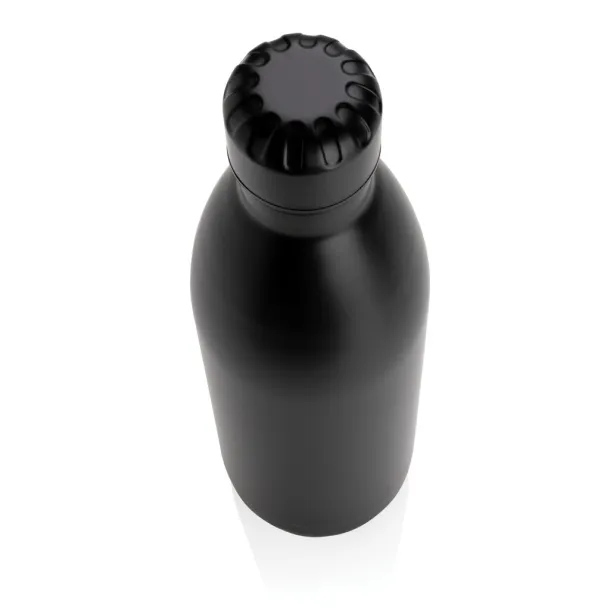  Solid color vacuum stainless steel bottle 1L - XD Collection Black 