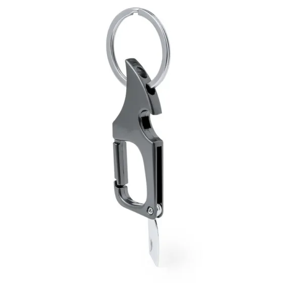  Keyring, bottle opener, box opener blade Srebrna