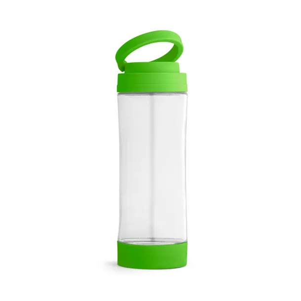 QUINTANA Glass sports bottle Light green