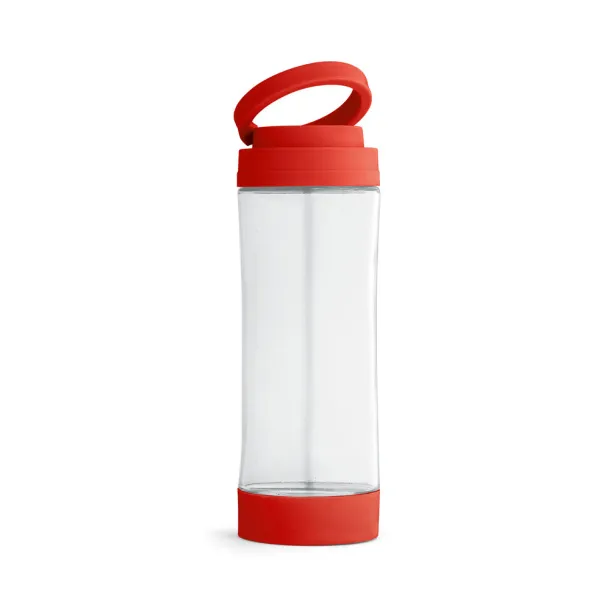 QUINTANA Glass sports bottle Red