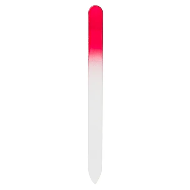  Glass nail file red