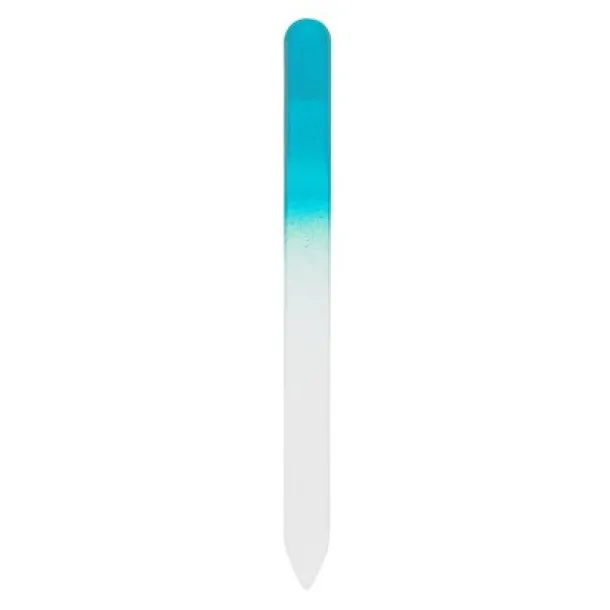  Glass nail file blue