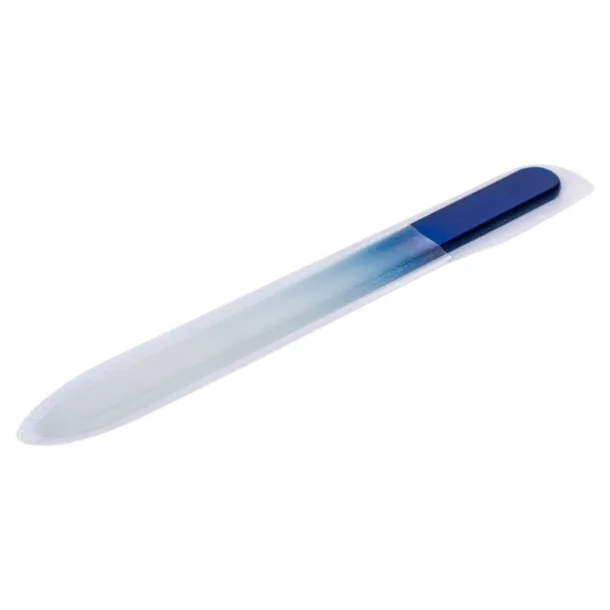  Glass nail file navy blue