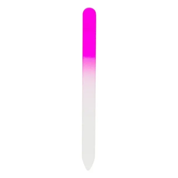  Glass nail file pink