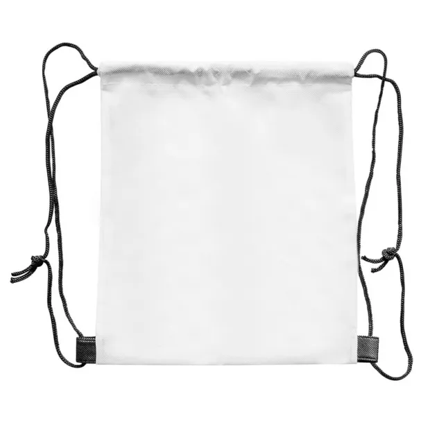  Drawstring bag for colouring, felt tip pens white