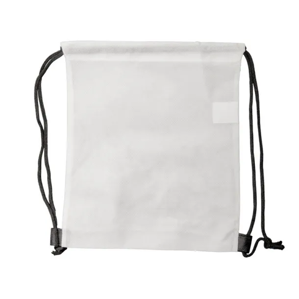  Drawstring bag for colouring, felt tip pens Bijela