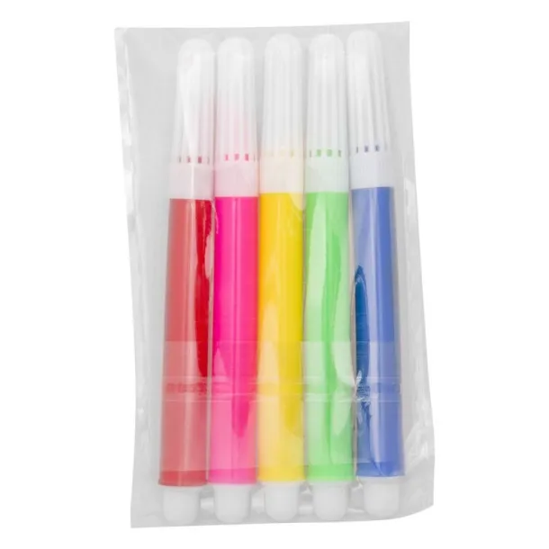  Drawstring bag for colouring, felt tip pens Bijela