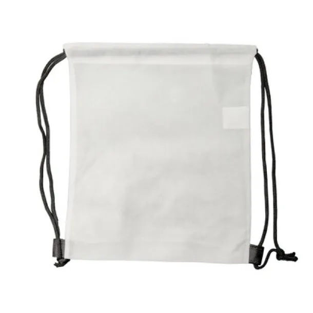  Drawstring bag for colouring, felt tip pens Bijela