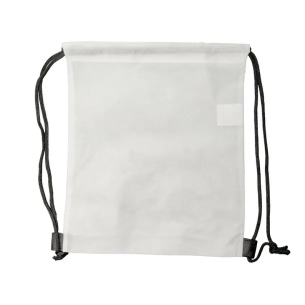  Drawstring bag for colouring, felt tip pens Bijela