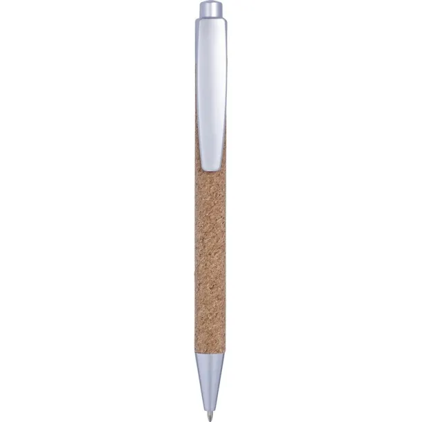  Cork ball pen silver