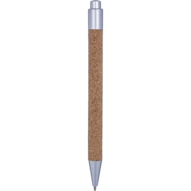  Cork ball pen silver