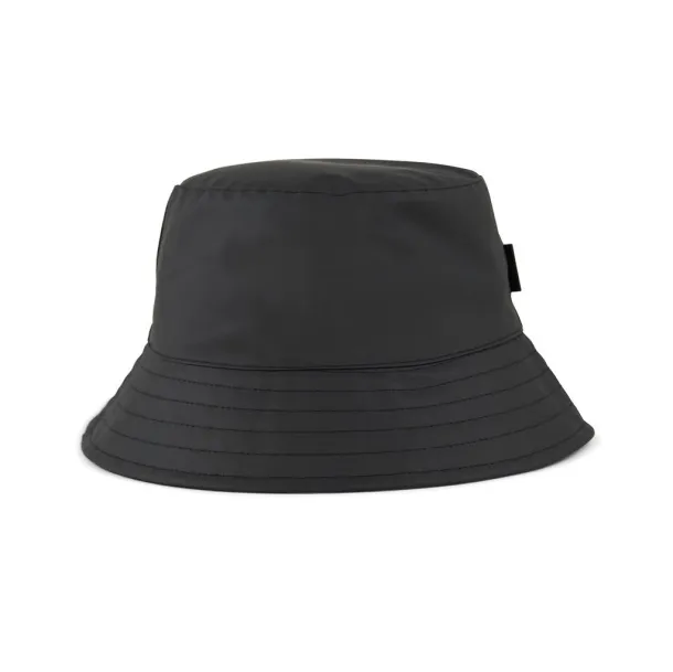 VINGA Baltimore AWARE™ recycled PET bucket hat - Vinga Crna