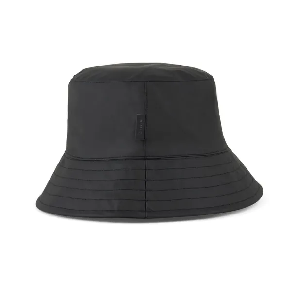 VINGA Baltimore AWARE™ recycled PET bucket hat - Vinga Crna