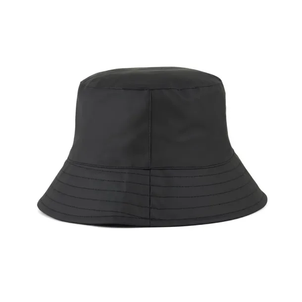 VINGA Baltimore AWARE™ recycled PET bucket hat - Vinga Crna