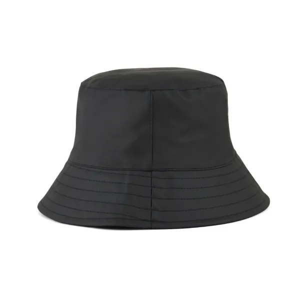 VINGA Baltimore AWARE™ recycled PET bucket hat - Vinga Crna