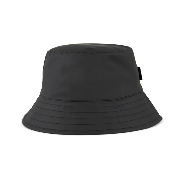 VINGA Baltimore AWARE™ recycled PET bucket hat - Vinga Crna