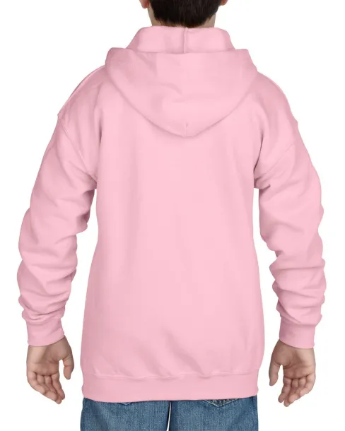  HEAVY BLEND™ YOUTH FULL ZIP HOODED SWEATSHIRT - Gildan Light Pink