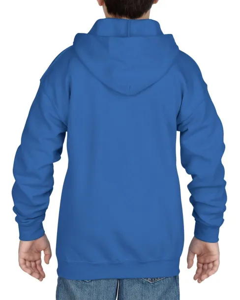  HEAVY BLEND™ YOUTH FULL ZIP HOODED SWEATSHIRT - Gildan Kraljevski plava