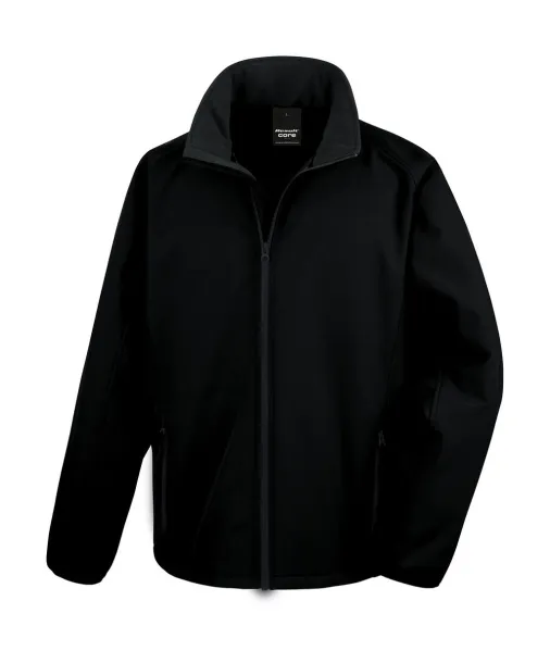  Printable Softshell Jacket - Result Core Black Black