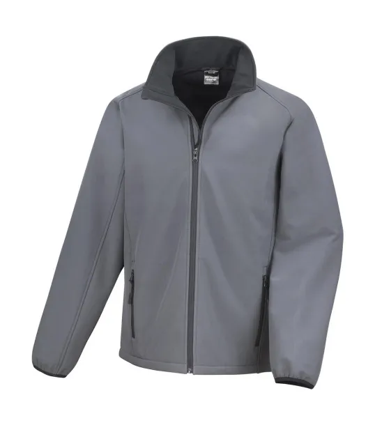  Printable Softshell Jacket - Result Core Charcoal Black