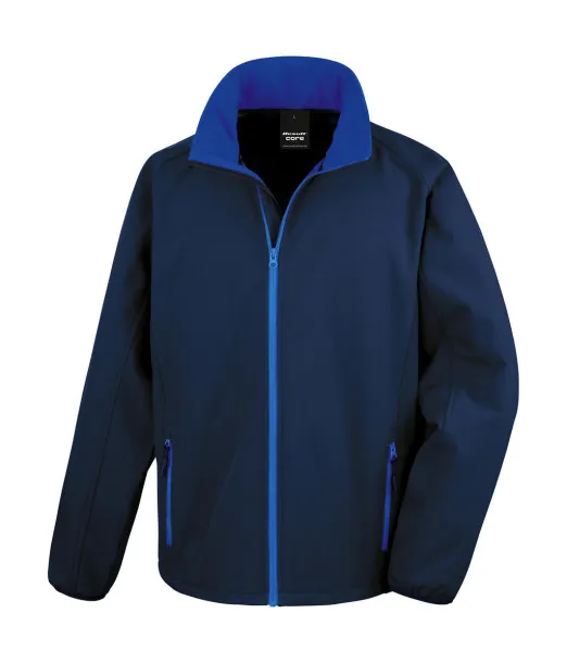  Printable Softshell Jacket - Result Core Navy Royal