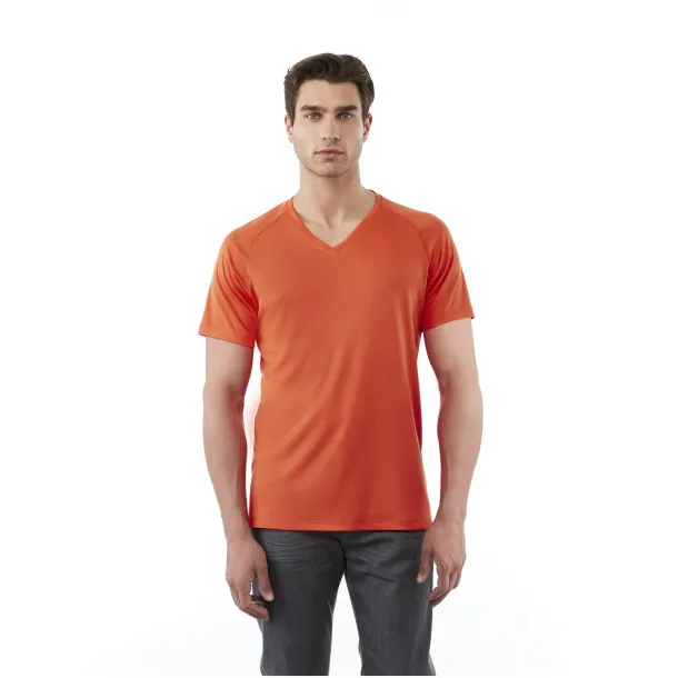 Amery muška majica kratkih rukava s V-izrezom, cool fit - Elevate Life Crvena
